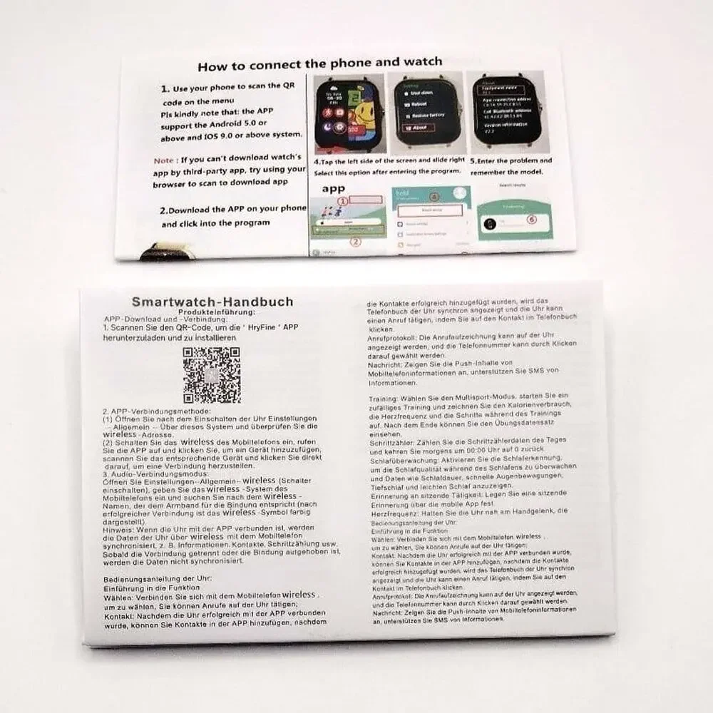 Pink Smartwatch Stainless Steel for Android or Apple Fitness Sleep Heart Tracker - Picture 10 of 10